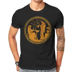 Athena Refreshing Heracles Round Collar TShirt Greek Goddess Fabric Classic T Shirt Man's Clothes Individuality Hot Sale