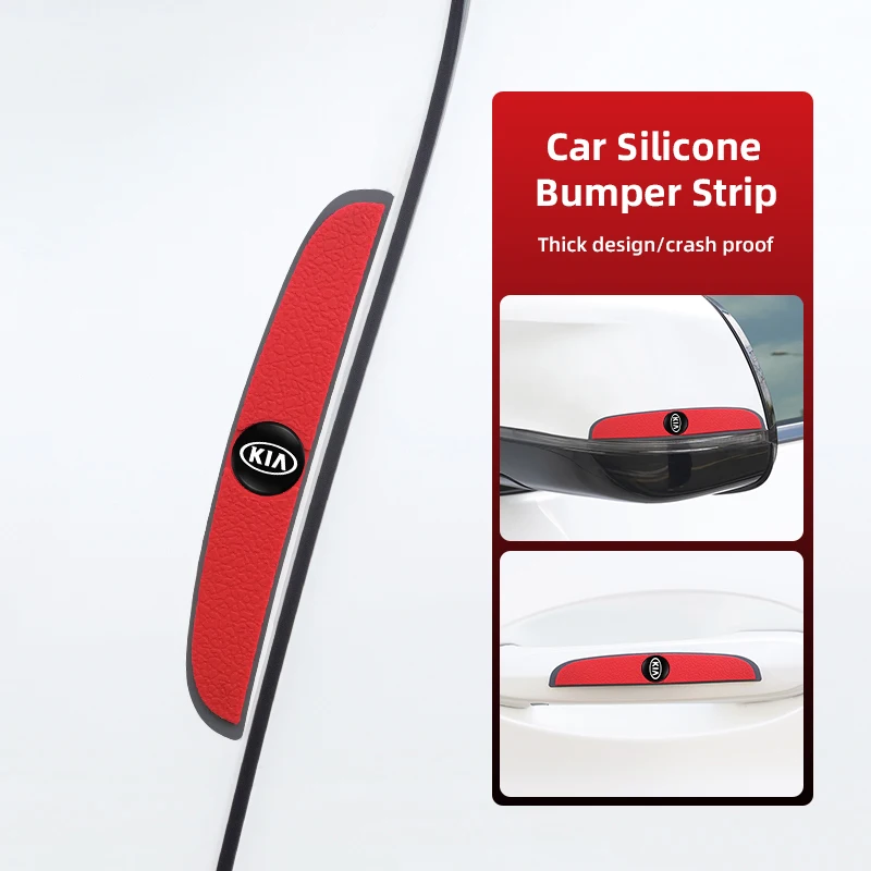 4 قطعة باب السيارة المضادة للخدش حماية شرائط اكسسوارات السيارات لكيا K5 K9 سورينتو Ceed سبورتاج كرنفال ستينغر فورتي نيرو K4