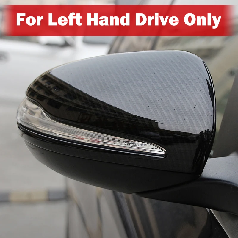 

Carbon Fiber Side Rearview Mirror Cover Protector For Mercedes Benz GLA GLB GLC C E S 200 250 300 400 X253 W205 W213 H247