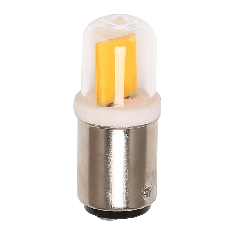 BA15D Led Light Bulb 3W 110V 220V AC Non-Dimming 300 Lumens COB 1511 Led Lamp White Warm White For Chandelier Sewing Machine