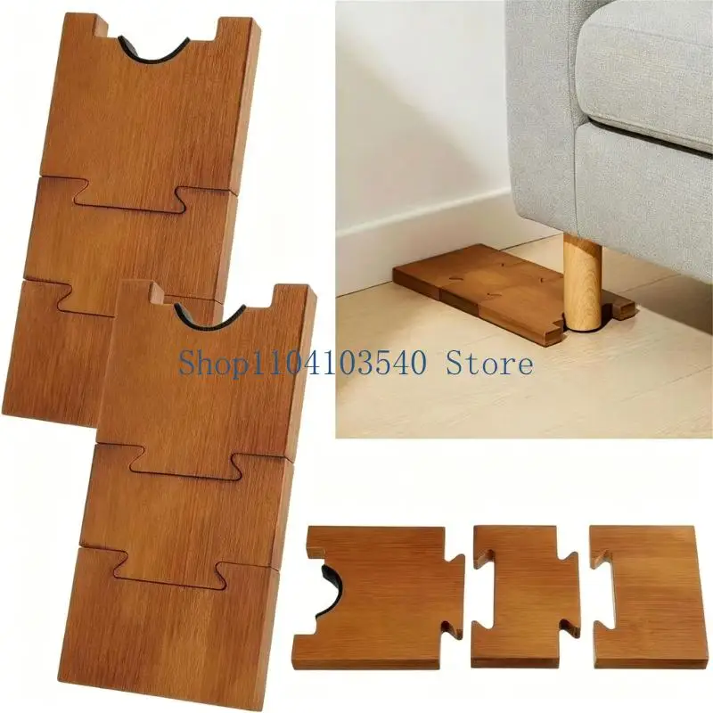 02DC Headboard Placement Set, Puzzle Furniture Distance Aid, 2 Pack for Sofa Wall Clearance, Living Room Use, and Bedroom