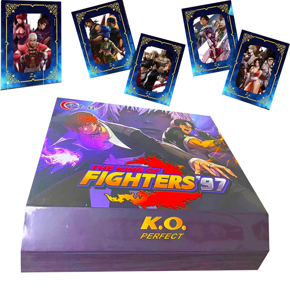 

King Of Fighters Cards Japanese Anime Collectible Collectible Edition Cards Children Favorite Gif