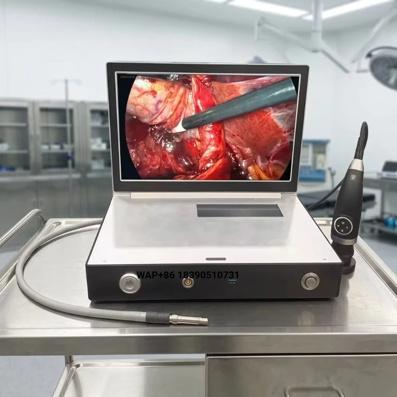 Laptop Veterinary Endoscopic  System Full high definition CMOS sensor for human and animal surgery