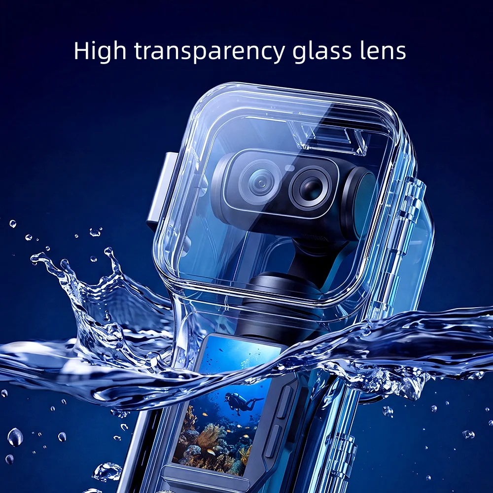 60M Dive Waterproof Protective Case for Insta360 Luna Ultra Camera Underwater Shooting Housing Accessory