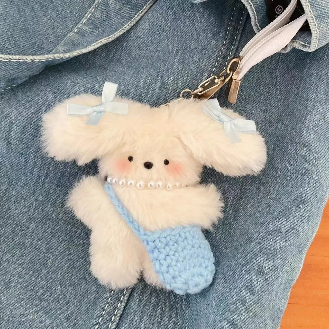 Kawaii Cinnamoroll Plush Keychain Pochacco Pendant Keychain Backpack Bags Accessories Y2K Things Cinnamoroll Pochacco Keychains