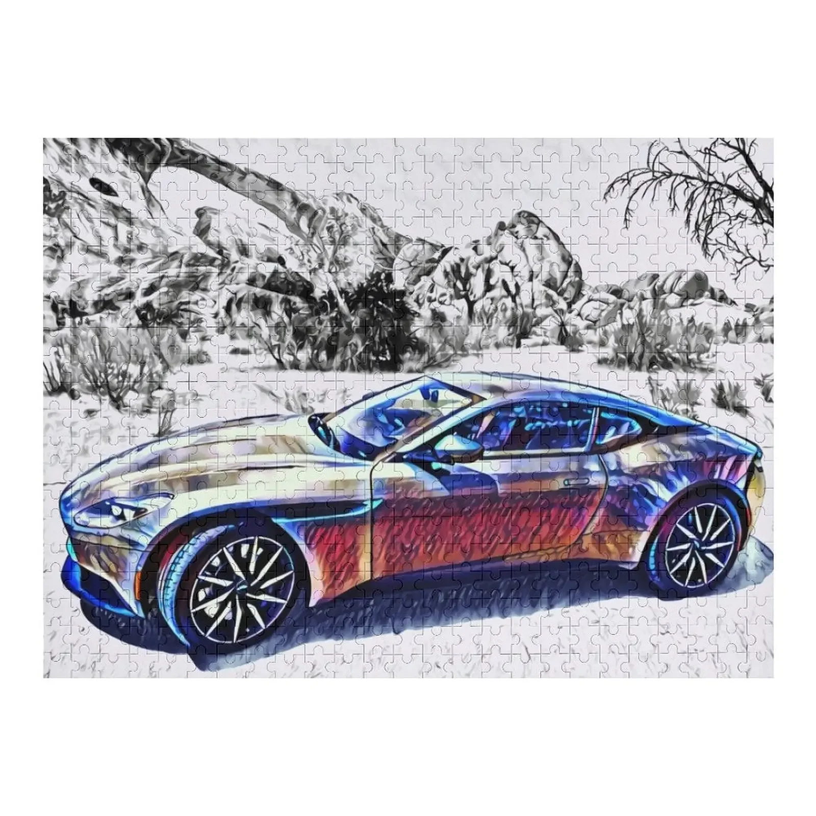 

Пазл «Путешествие в стиле» с деревянными коробками и фотографией