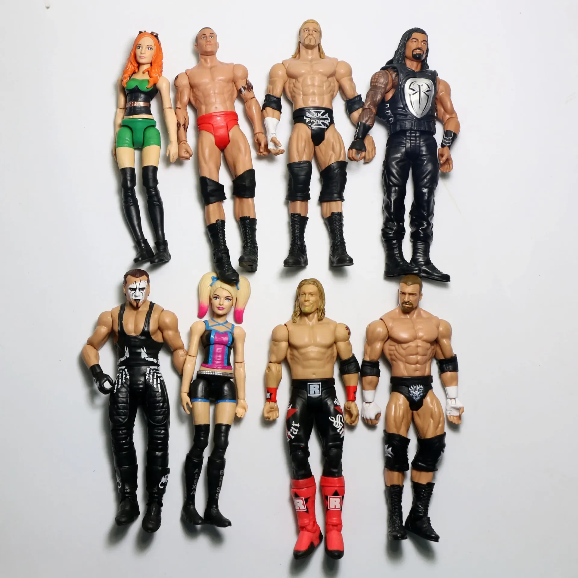 New Arrival 16-18cm High Classic Toy Occupation Wrestling Gladiators Wrestler man woman Action Figure Toys Multiple Styles 5.0