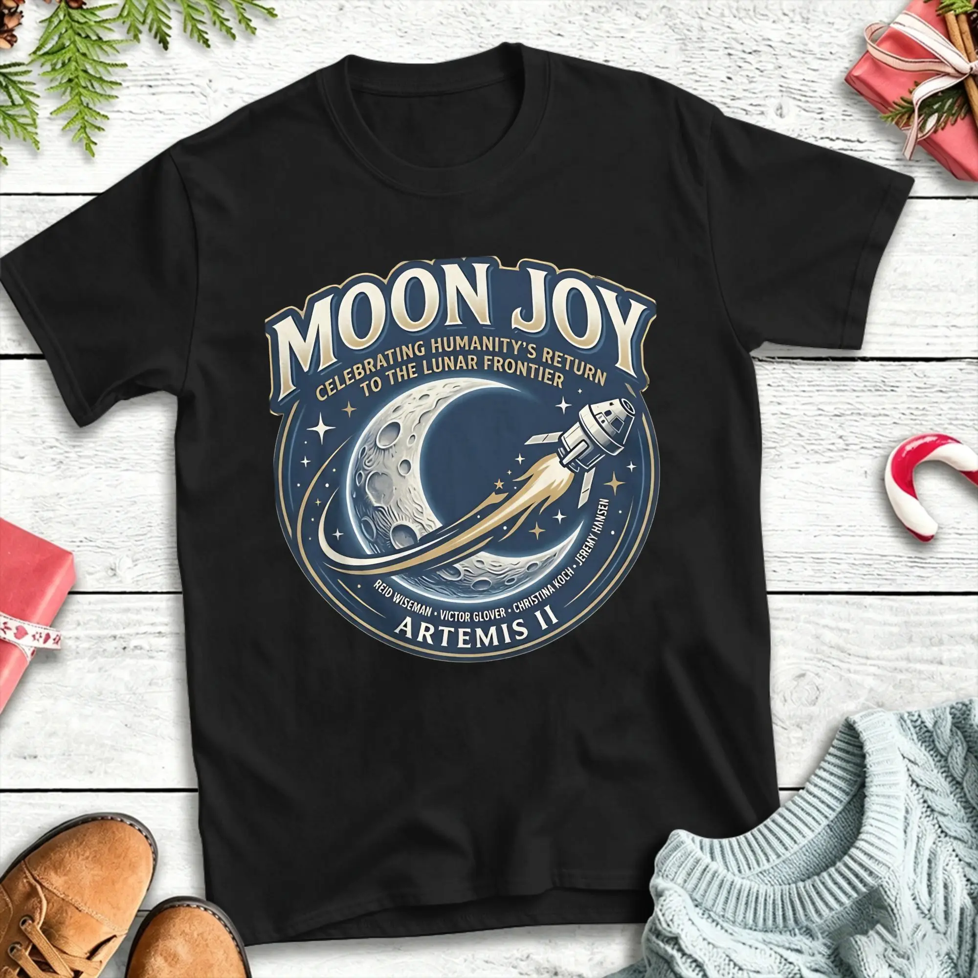 Men's Copy Moon Joy Artemis T-Shirts  100 Cotton Clothing Summer Aesthetic Short Sleeve T-Shirt O-Neck Hip Hop Casual Tshirt