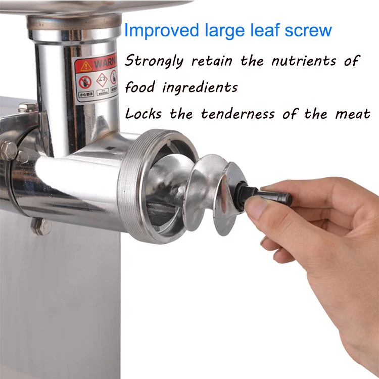 Industrial Meat Mincer Machine Meat Grinder Stainless Steel Housing Meat Grinders