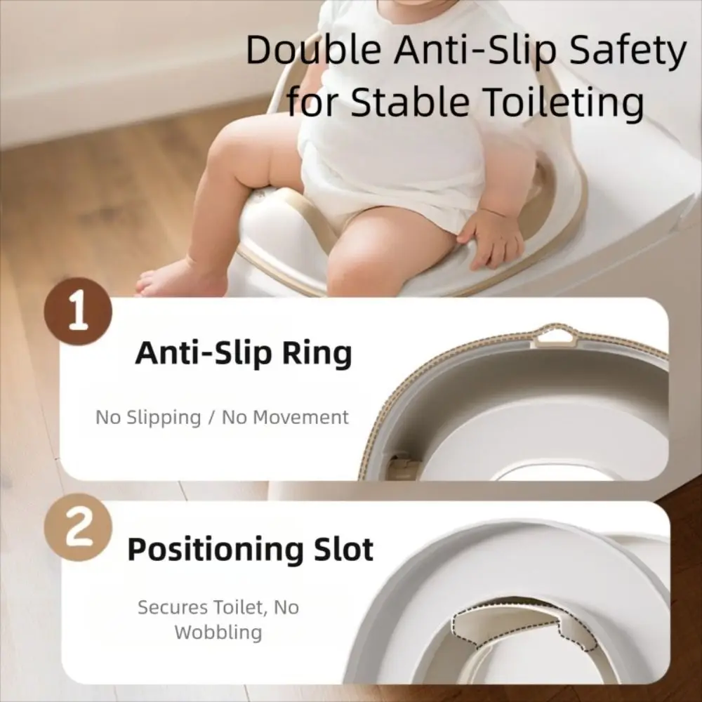 Cartoon Beer Baby Zindelijkheidstraining Zitje met Handvat Afneembare Peuter Toiletbril EVA Antislip Potje Kussen voor 0-3 Jaar oud