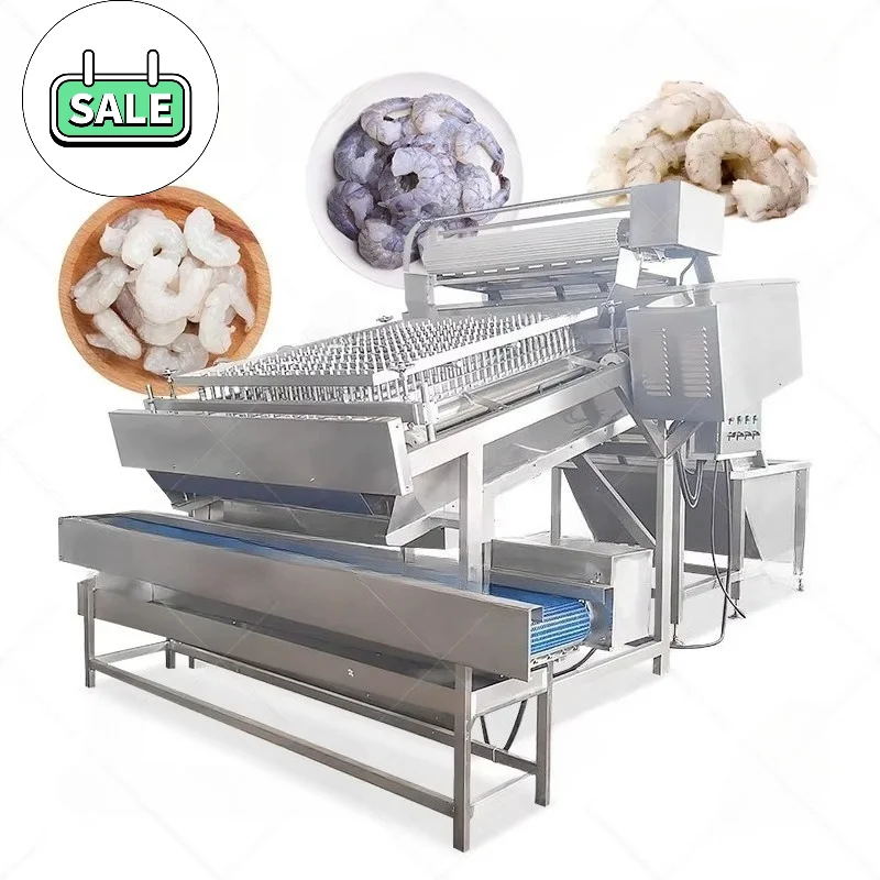 Electric Shrimp Peeler Machine Prawn Cleaning Machine Small Shrimp Peeling and Deveining Machine Customized
