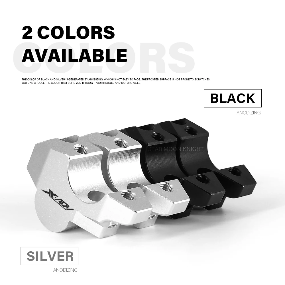 For Honda X-ADV XADV 750 ADV150 ADV160 ADV350 ADV 150 160 350 2017- Motorcycle Handlebar Riser Drag Handle Bar Clamp Extend - Image 3