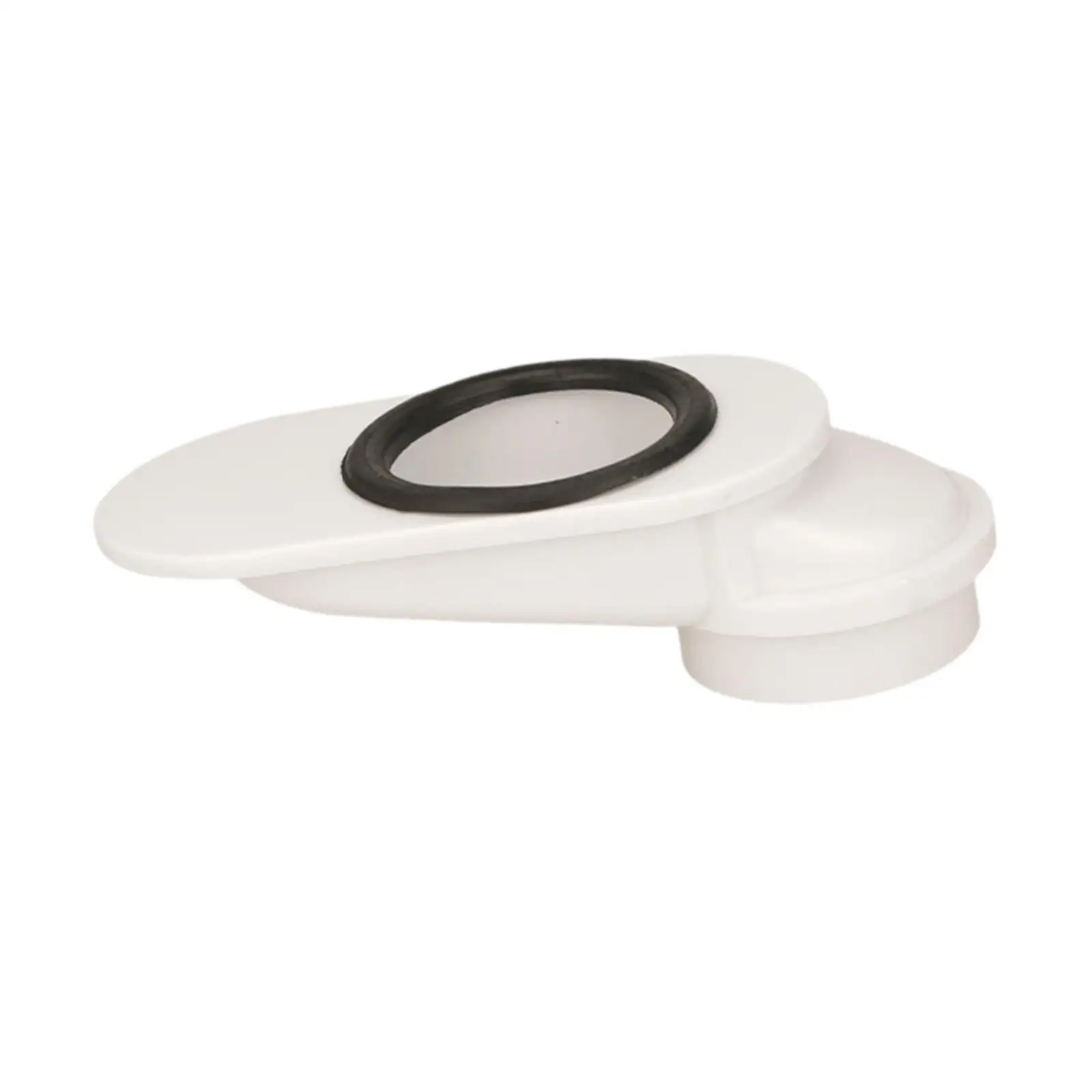 Toilet Shifter Offset Toilet Flexible Drain Shifter Rubber Full Flush Part Flange Adapter for Closestool Drain Tube Repairing