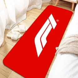 Formula 1 F1 Racing Door Mat Entrance Non-slip Doormat Washable Kitchen Carpet Living Room Hallway Rugs Bathroom Bath Door Mats