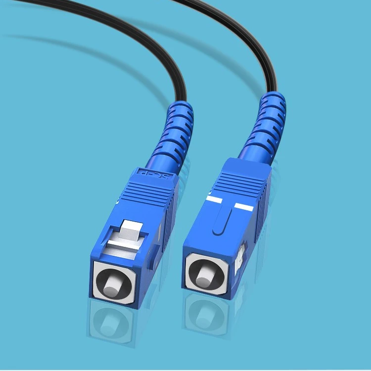 Kabel serat optik luar ruangan SC-SC 50/100/150 meter kabel FTTH