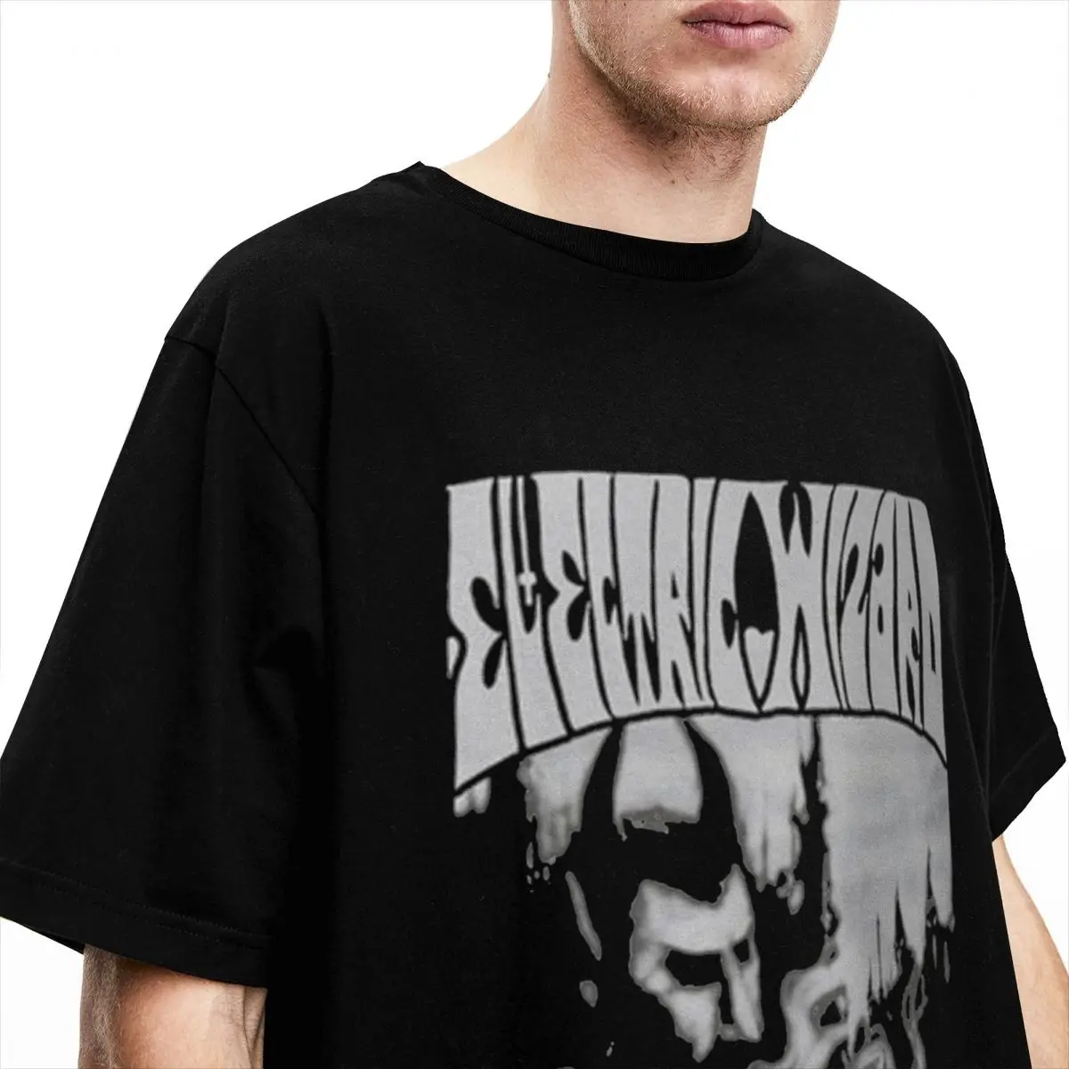 Men Women Evil Smoke Electric Wizard Band Heavy Metal Music Shirt Merch Cotton T-shirt Clothing Novelty Tees New Arrival