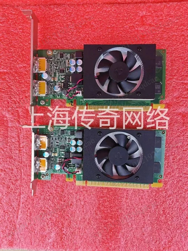 GT730 2G DDR5 dual DP graphics card, full half height, baffle supports 2K 4K