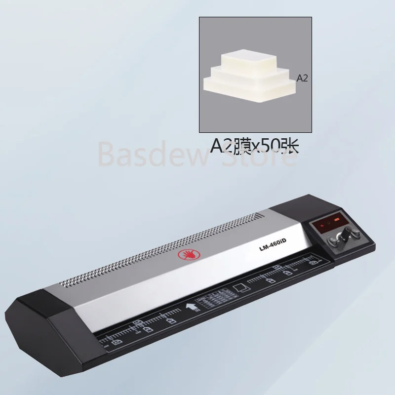 Digital Display Sealing Bag Laminator Office Large Laminator Lm-460id Large Photo A2 Plastic-Envelop Machine