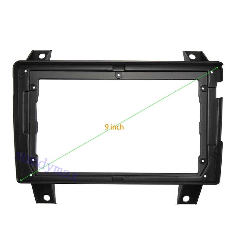 

9inch car panel Trim Dashboard Panel Kit For Great Wall Poer Pao 2019 2020 big screen 2 Din android Car Radio Fascia Frame