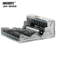 JAKEMY 180 Screw Bits Multifunction Electric Screwdriver Set 3 Gear Adjust Torque for Mobile Phone Watch iPad Electronic Repair