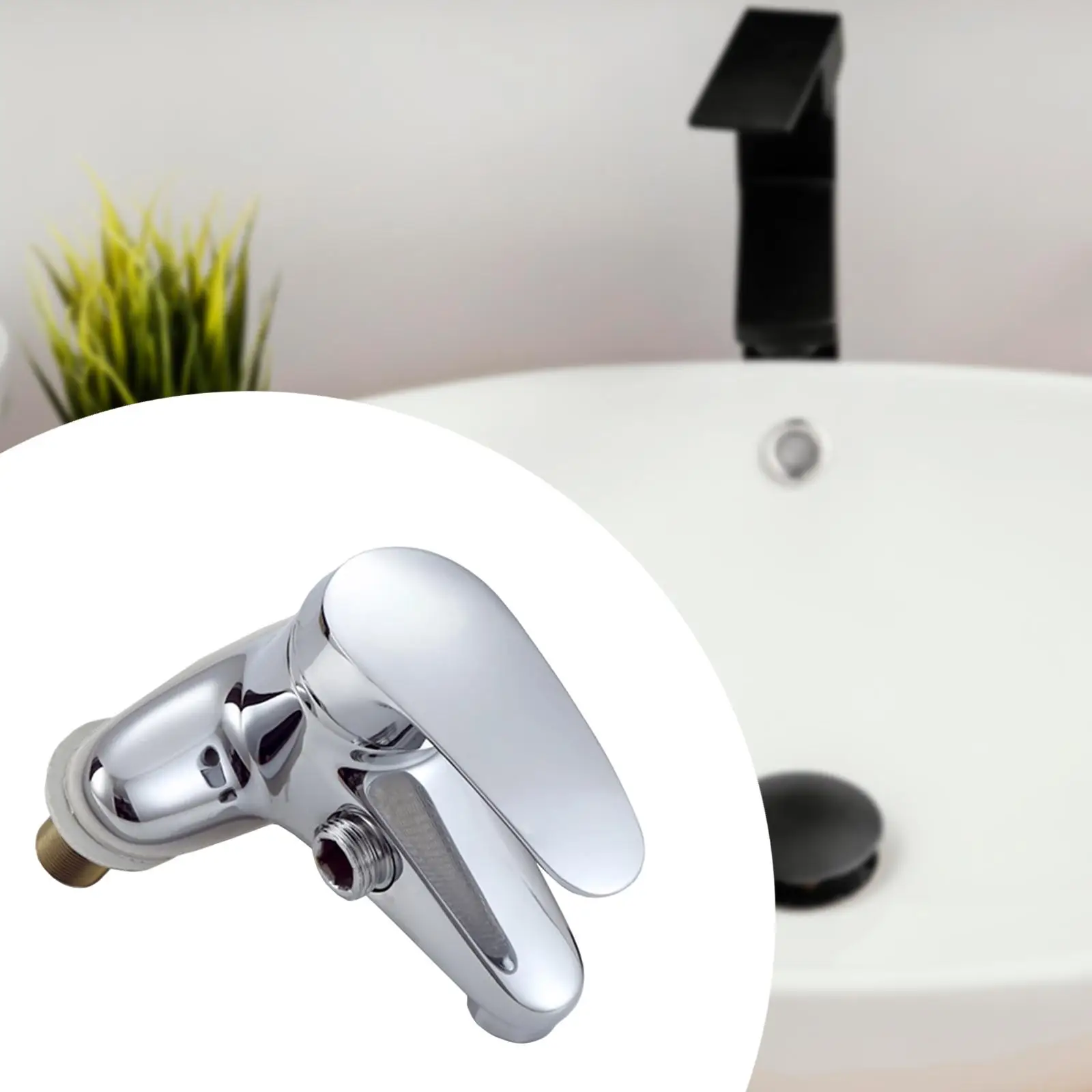 

Смеситель для раковины в ванной комнате, 4 дюйма, диаметр седла клапана, профессиональный 1/4 сборки, спецификация, раковина для ванной комнаты и смеситель для душа, смеситель для раковины