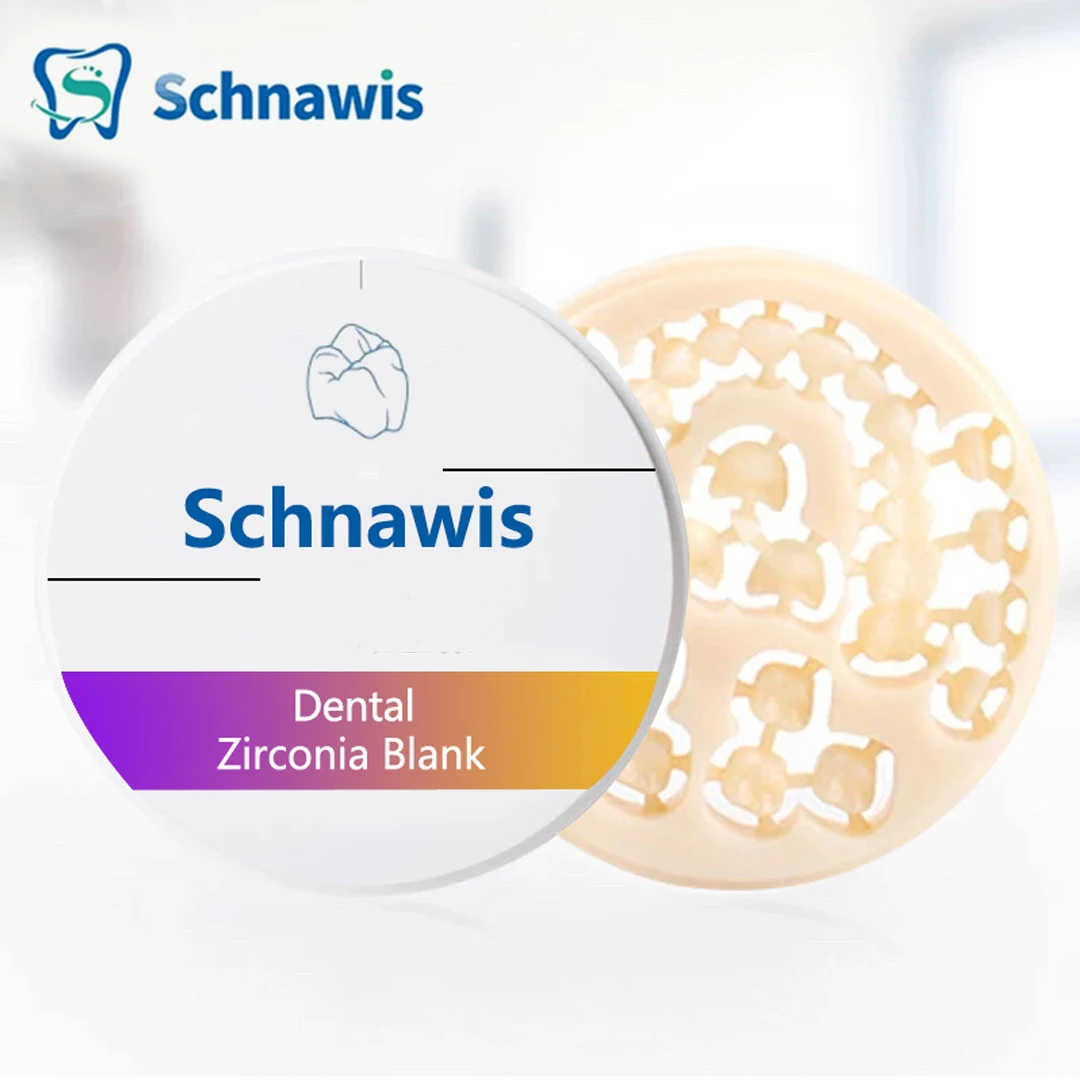 ST Zirconia Ceramic Block Pre-shaded Zirconia Blocks Dental Lab Materia Ultra Transparent White Ceramics CAD CAM 98mm System