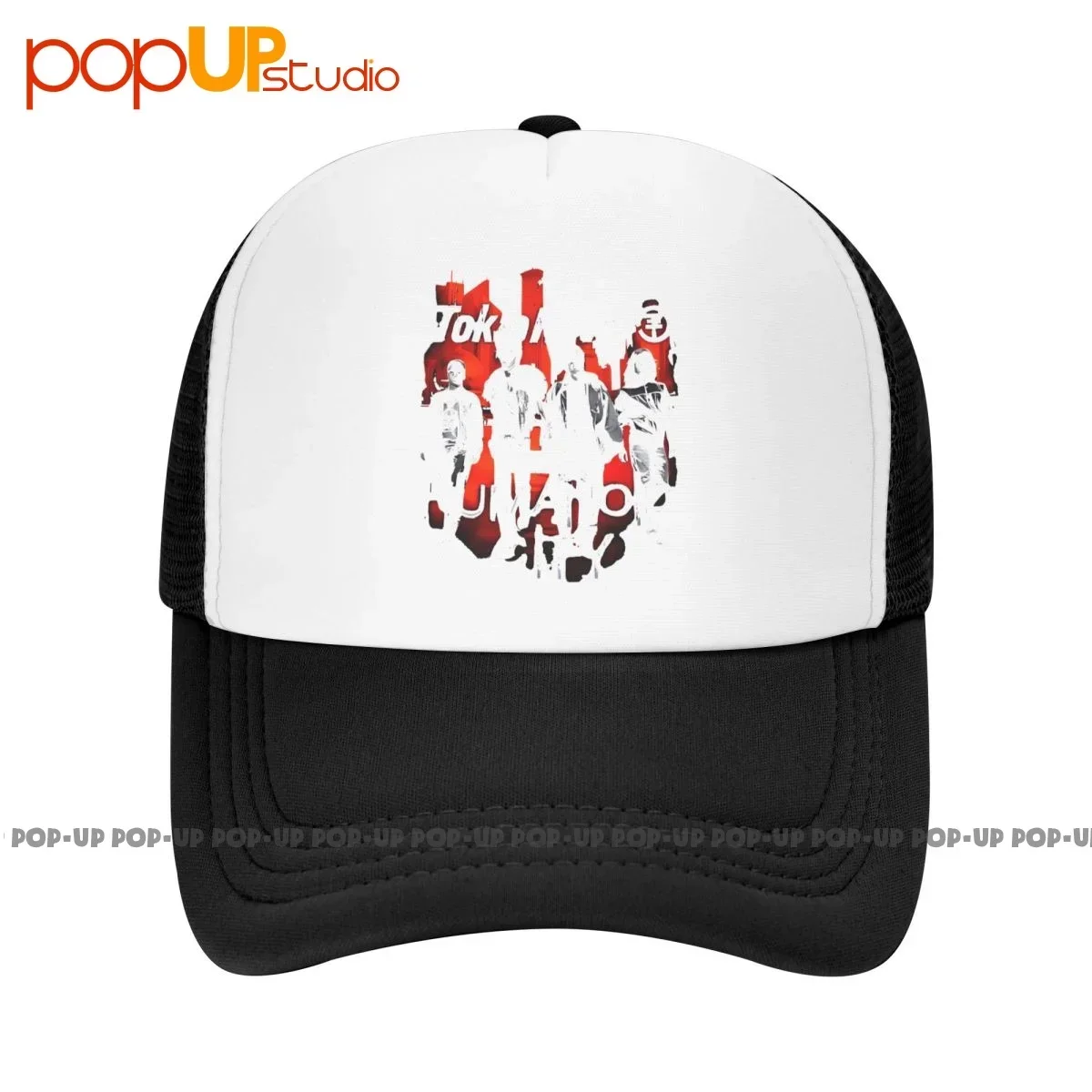 2010 Tokio Hotel Welcome To Humanoid City Tour Baseball Cap Trucker Hats Breathable Sunscreen Hip Hop Comfortable Top