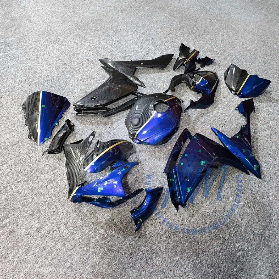 Customizable for YAMAHA YZF R1 2007-2008 Carbon Fiber Fairing Kit - Aftermarket ABS Plastic Painted Options, Multiple Designs