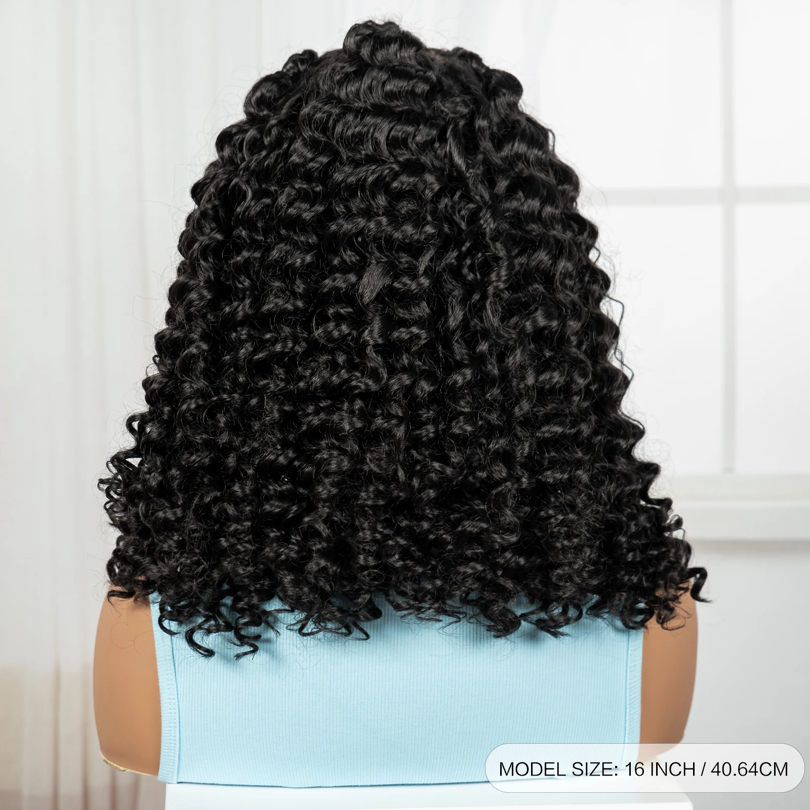 13x6 Lace Front Synthetic Wig Glueless Cornrow Curly 22 Inch Daily Use Natural Human Hair Wigs 13X4 13X6 Glueless Lace Frontal Wig  main image 3