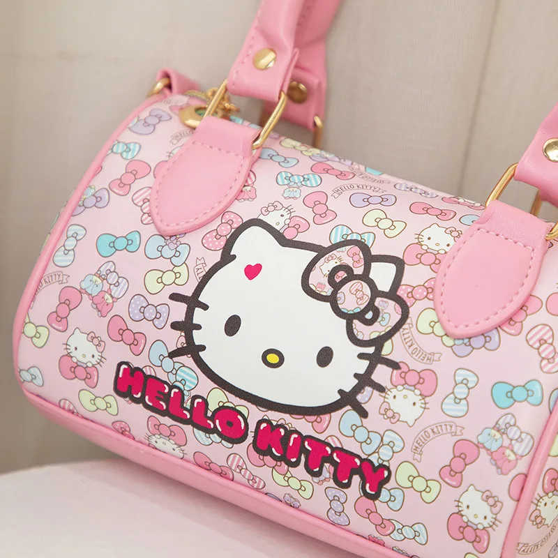 Sanrio Cartoon Cute HelloKitty Handbag Girl's Single Shoulder Crossbody Bag Fashion Shoulder Tote Slanting Cross Women's Bags