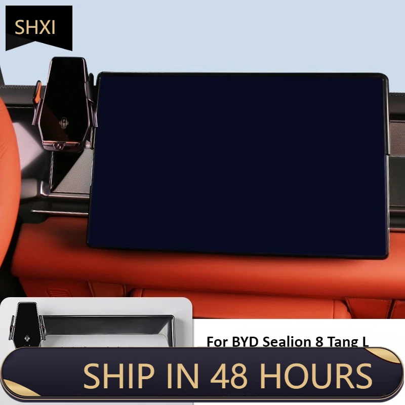 Good Quality New For BYD Sealion 8 Tang L EV Car Electric Mobile Phone Holder Wireless Fast Charging Navigation Central Control