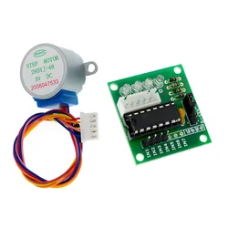 1Set 28BYJ-48-5V 4 phase Stepper Motor+ Driver Board ULN2003 for Arduino 1 x Stepper motor +1x ULN2003 Driver board