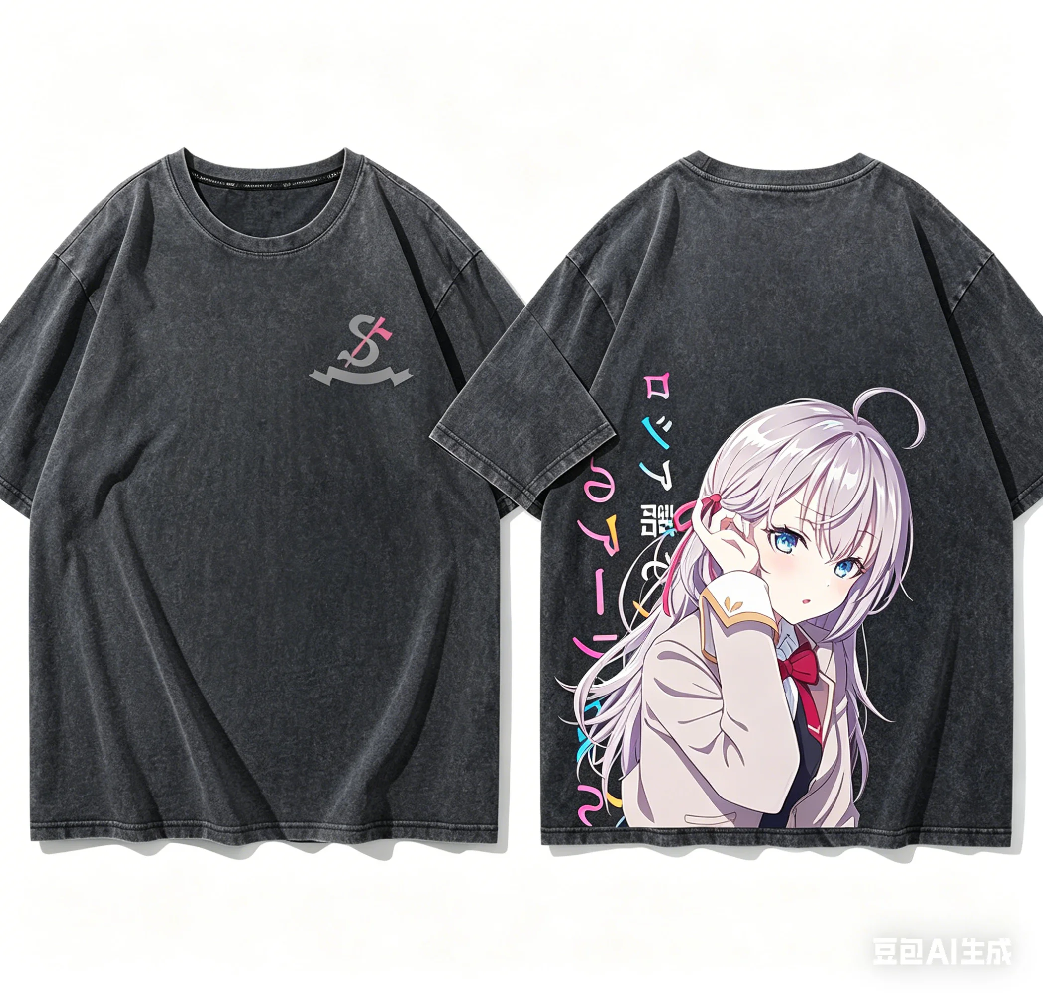 Alya Sometimes Hides Her Feelings in Russian Washed T-shirt personality Clothes Plus Size Unisex New Model Anime T shirt Couples