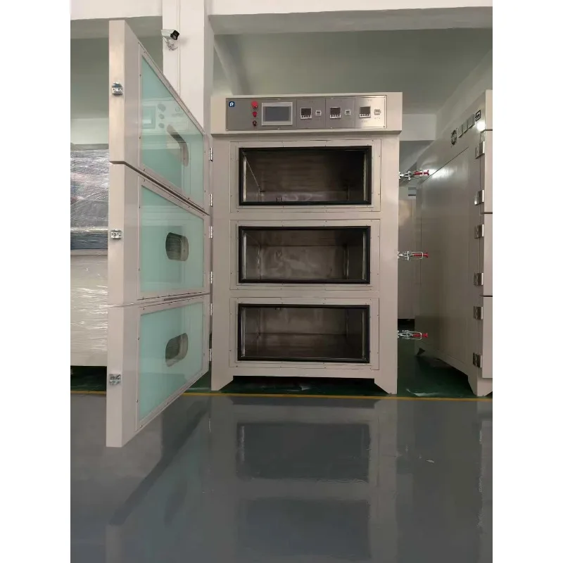 Three-layer Automatic Vacuum Drying Oven for Solid-State Batteries for test Instruments Lab Industrial Drying Oven Customized