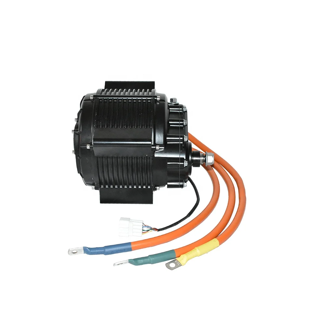 QS165 V3 60H 72V Mid-drive Motor with 1:2.37 Gearbox Electric Vehicles QSMOTOR High Torque 12000W PMSM Mid Drive Motor