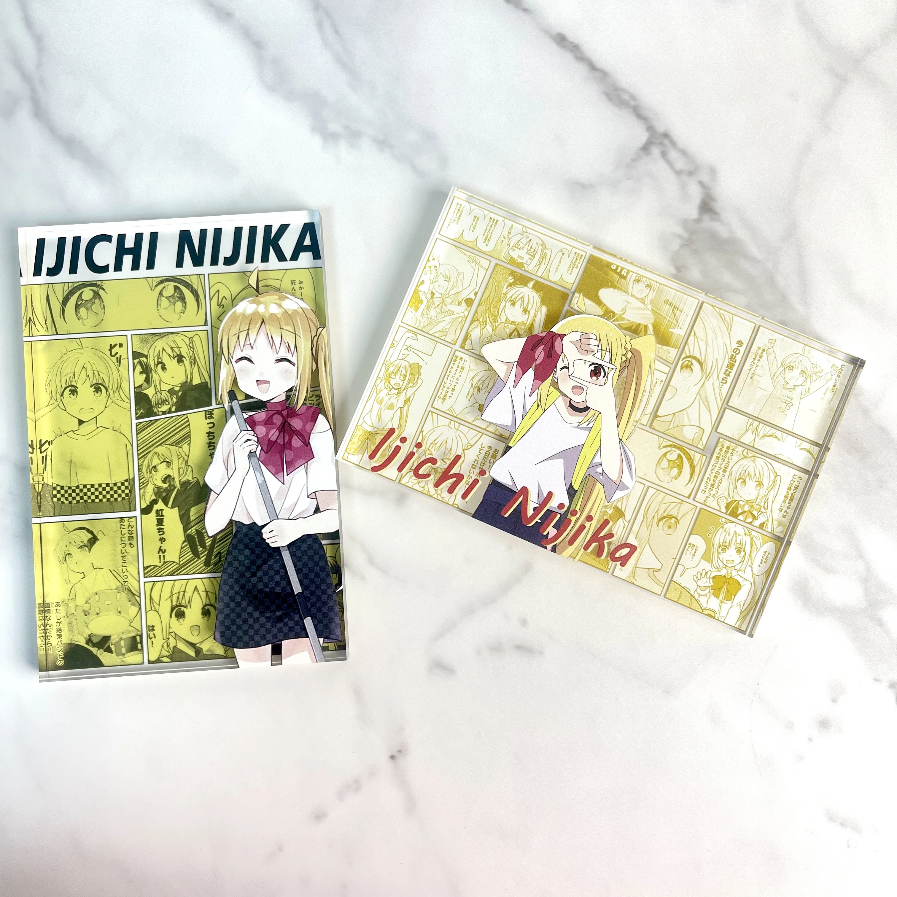 BOCCHI DE ROCK Randapparatuur Hoge Transparantie Acryl Display Board Comic Scène Restauratie Gotoh Yamada Souvenirs Gift