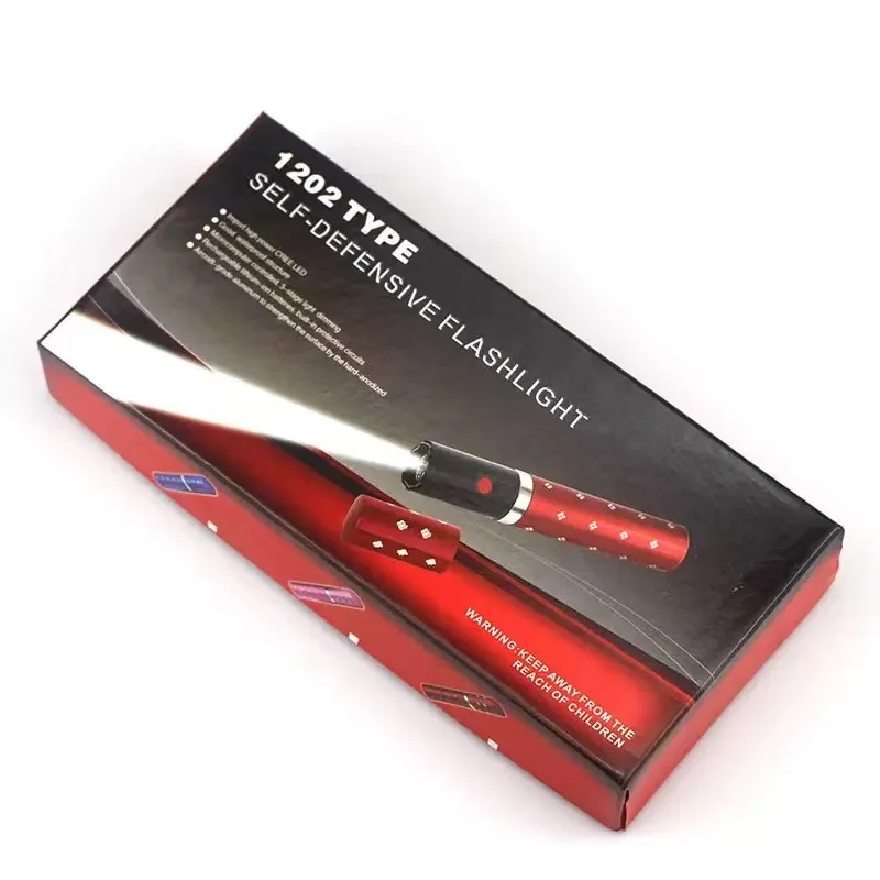 Portable Lipstick-shaped Flashlight Keychain, Outdoor Emergency Flashlight, Household Lighting