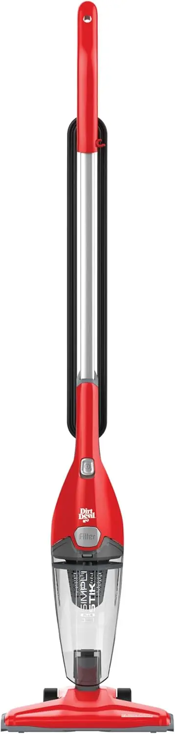 

3-in-1 Lightweight Corded Vacuum Cleaner for Small Spaces, Easy to Use and Store