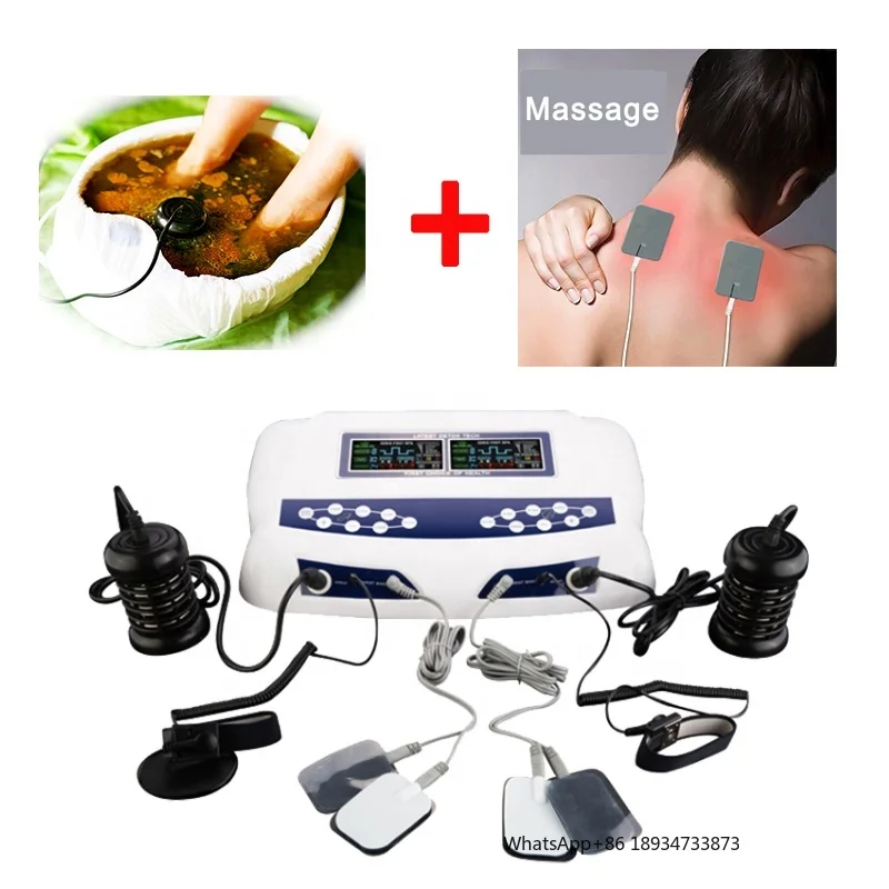 Multifunction Ion Foot Detox Machine With Massager And Acupuncture Rehabilitation Therapy Supplies Properties