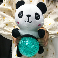 Cute Panda Stress Relief Plush Toy Pinch Music, Children's Birthday, Party Gifts, and Stress Relief Toys for Boys and Girls