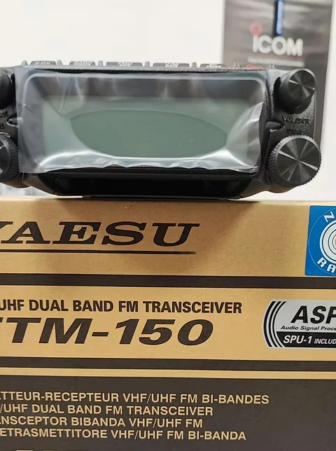 Yaesu FTM-150 55/50W 144/430MHz FM Dual Band Mobiele Nieuwe Evolving Super-DX en Audio Digitale Signaalprocessor Walkie Talkie