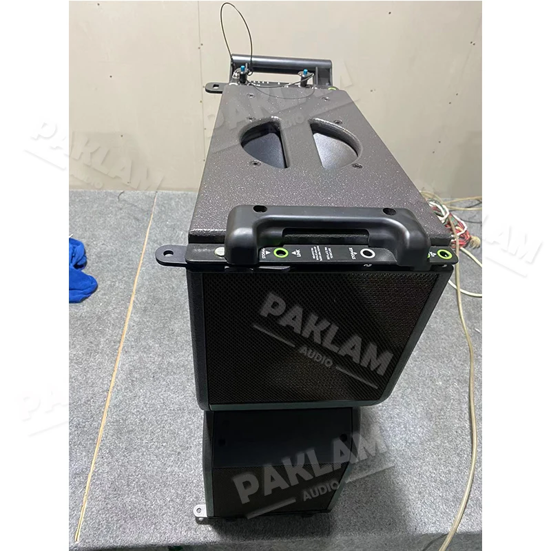 MF 400W HF 80W مزدوج 8 بوصة LA208 مغناطيس النيوديميوم معدات الصوت المتكلم المهنية خط صفيف نظام مكبر الصوت #4