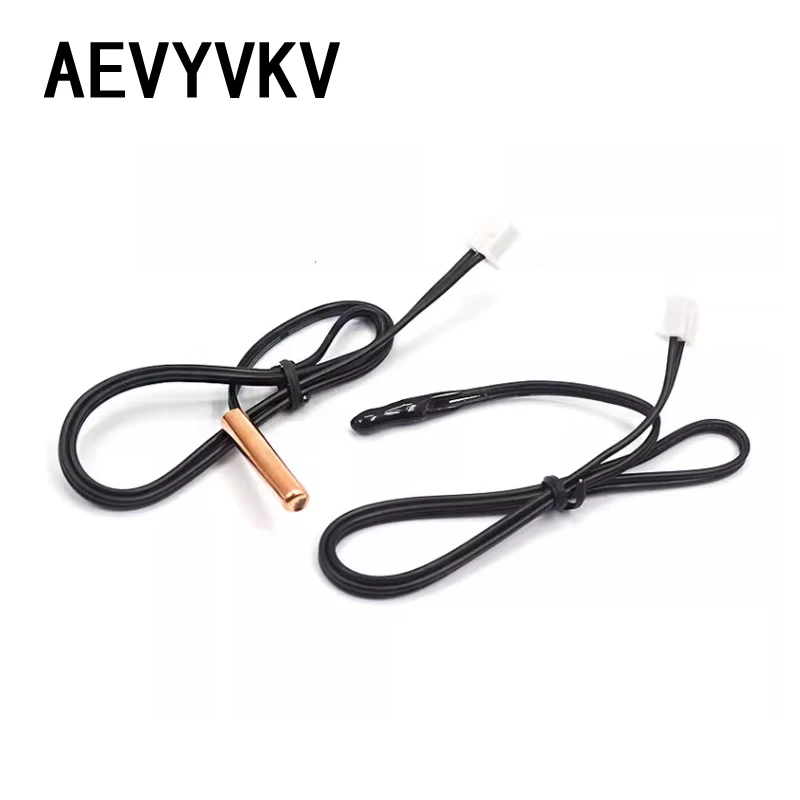 Air Conditioning Temperature Sensor 5K 10K 15K 20K 25k 50K Air Conditioner Tube Sensor Rubber Head Copper Head