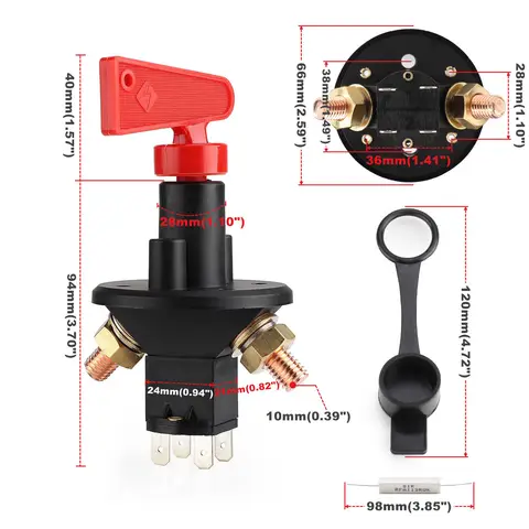 10 best sales 12V-frånskiljare - №9