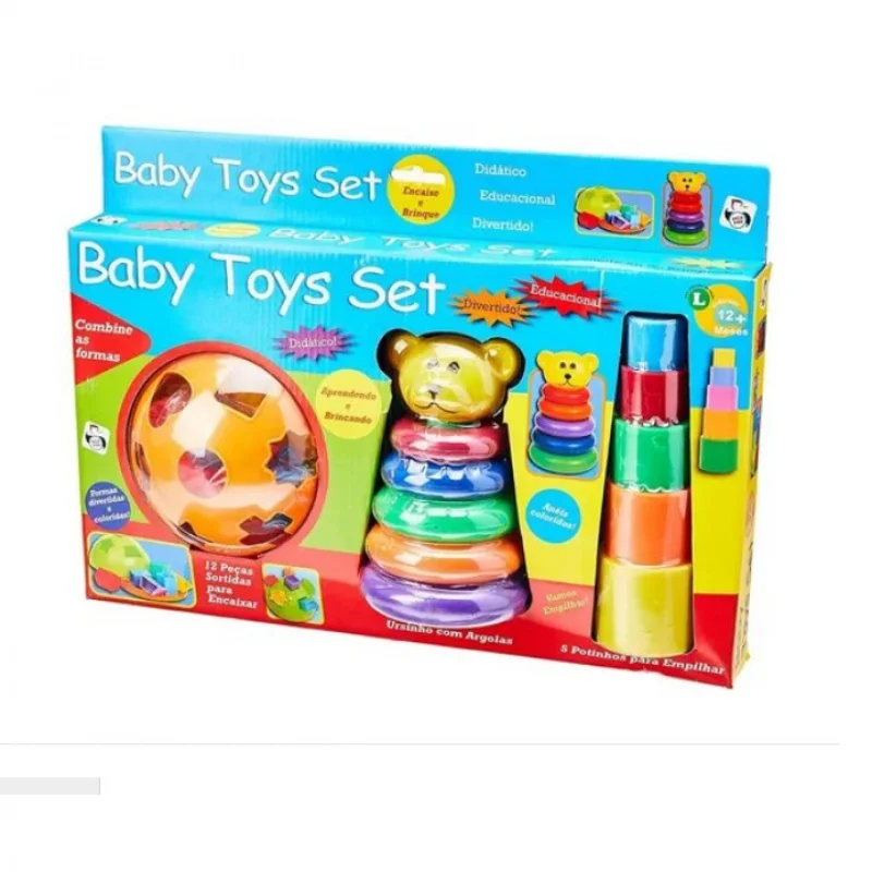 

Toy Baby Toys Educational Set Tidactic Fun Bebe