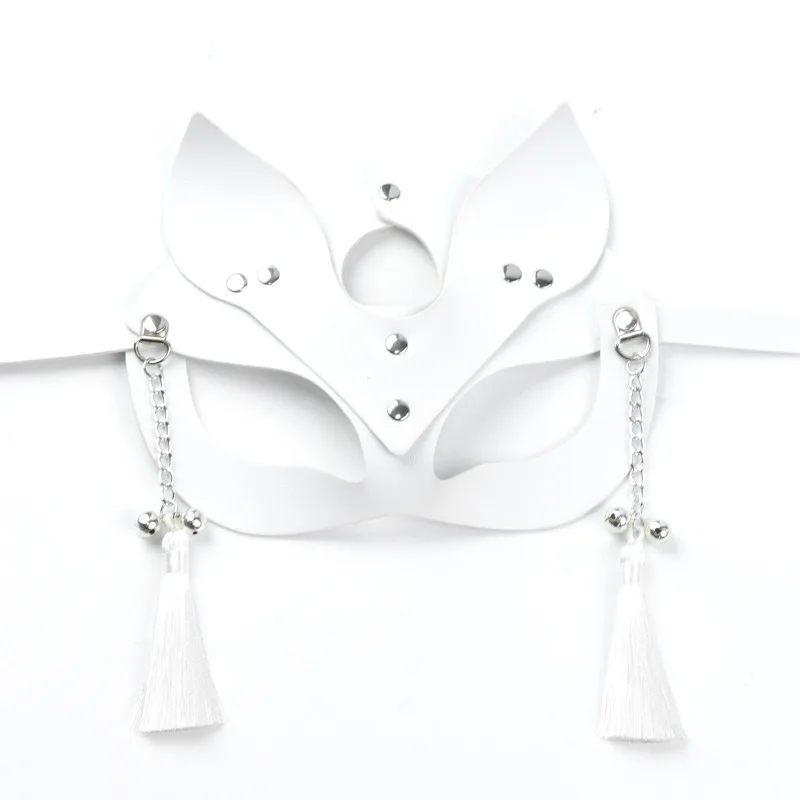 Сексуальная маска лисы с кисточками, эротическая маска для глаз, реквизит для ролевых игр для пар, игрушки для флирта для взрослых, девять стилей, вечерние маскарад