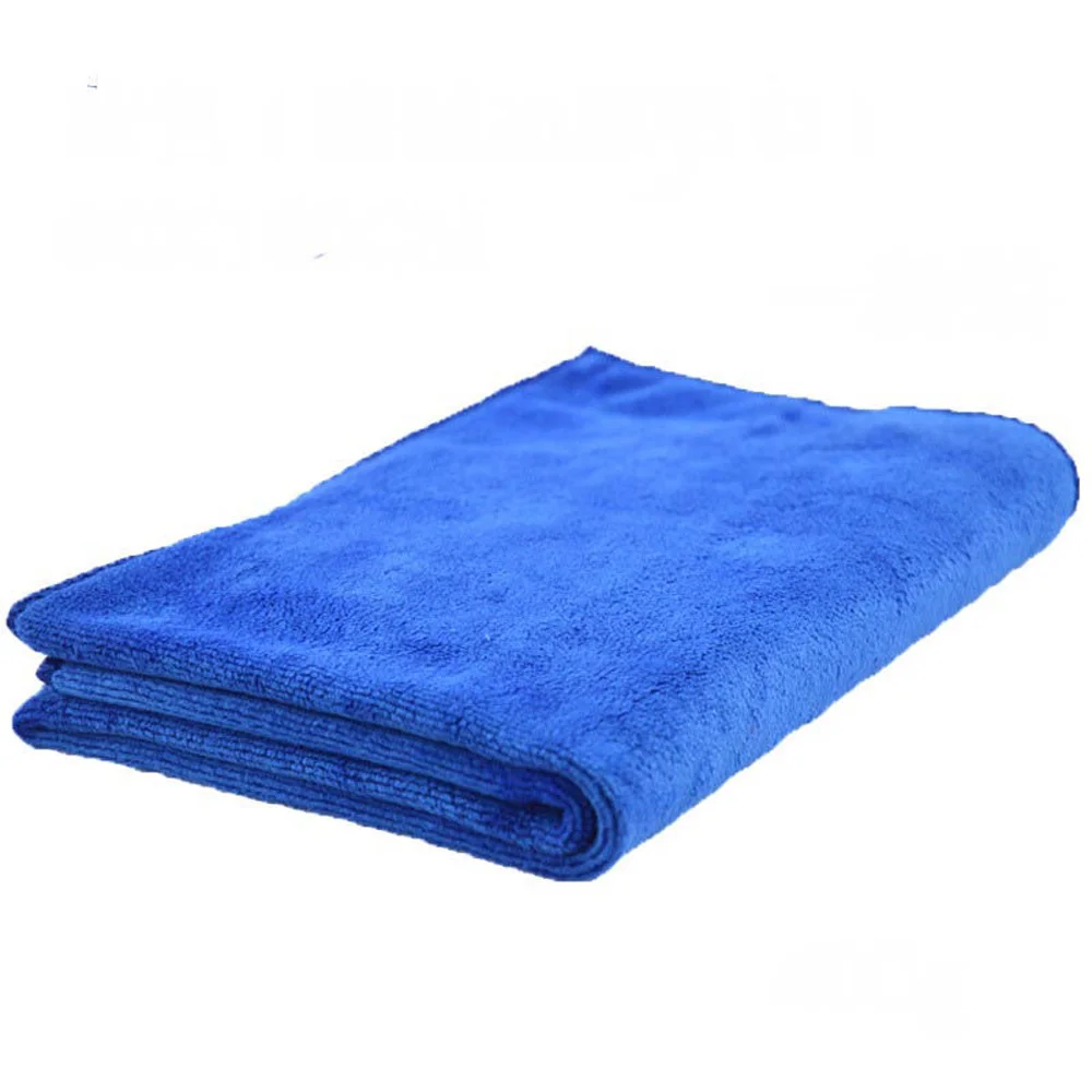 1 Piece Blue Large Auto Towel Duster Chiffon Microfibre Wipes Cleaning Auto Car Detailing Soft Large Floor Cleaning Wash Cloths