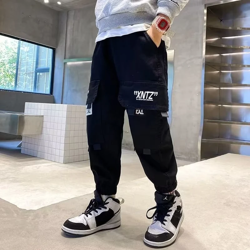 

Fashion Children's Clothing 2025 Cotton Boy Pants Spring Children Casual Sweatpants High quality breathability Sports Pants