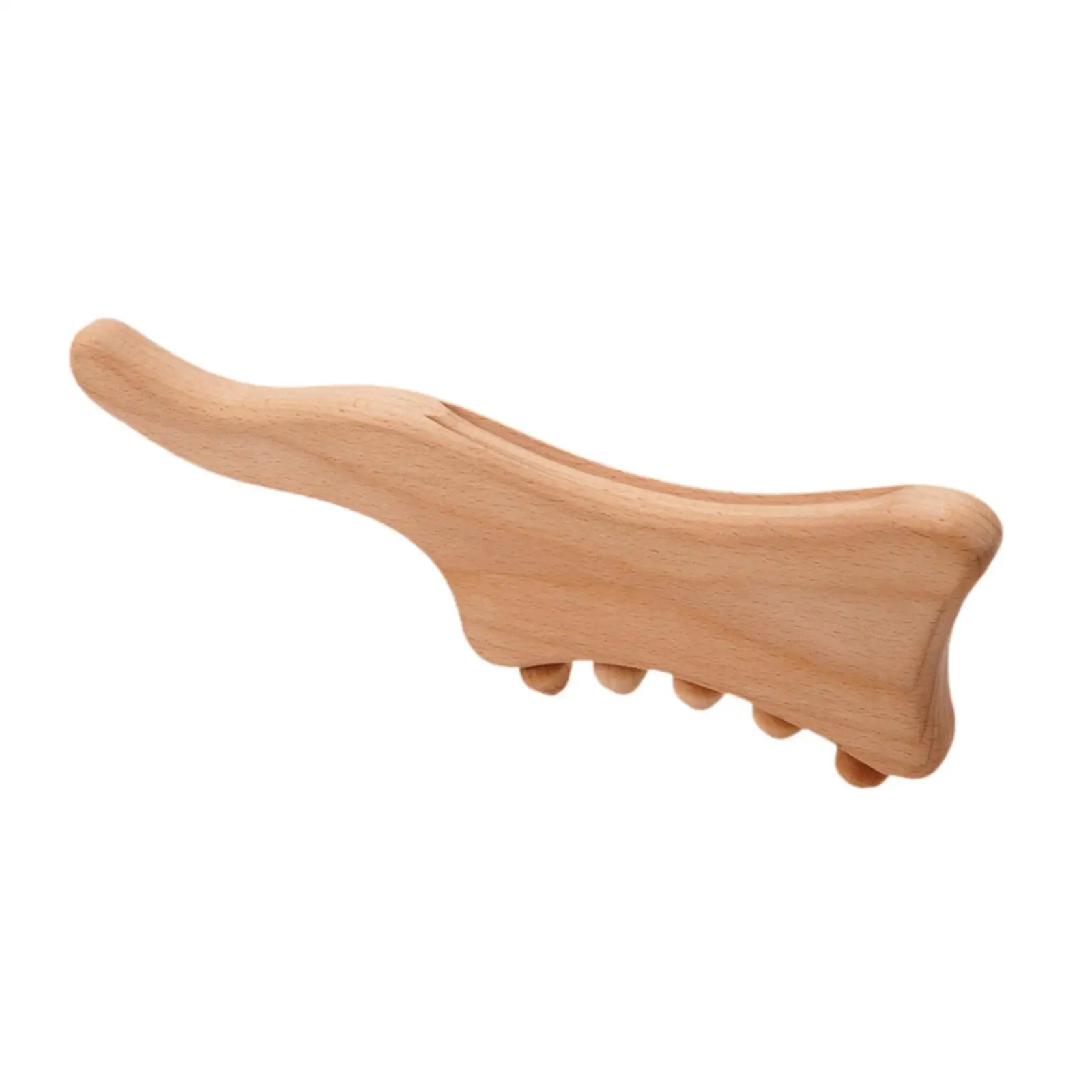 

Massage Stick,Wooden Massage Roller Scraping Roller Gua Sha Roller Portable Full