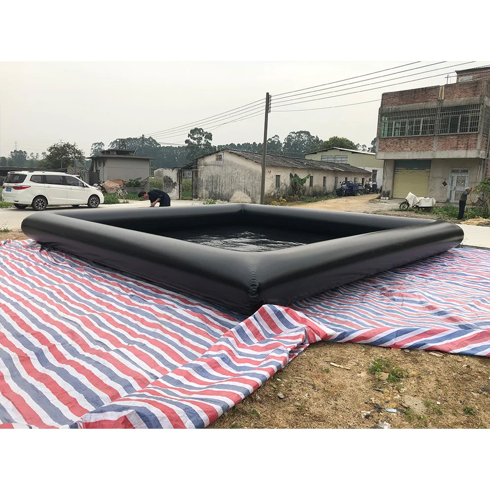 

Wholesale Custom Large Inflatable Swimming Pool, Pvc Inflatable square Pool,